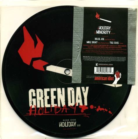 Green Day – Holiday (2005, Vinyl) - Discogs