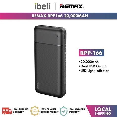 Remax Rpp Lango Series Mah Power Bank A Dual Usb Outputs