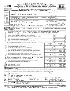 Fillable Online Compassion In World Farming Audited Financial