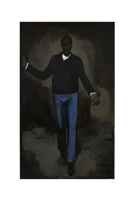 Lynette Yiadom Boakye Highriser 2009 Oil On Canvas 250 X 150 Cm