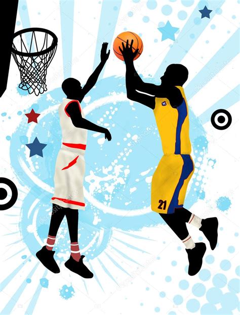 Basketball poster background Stock Vector by ©roxanabalint 8285412