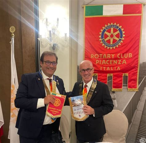 Rotary Piacenza Visita Del Governatore Del Distretto Piacenzaonline