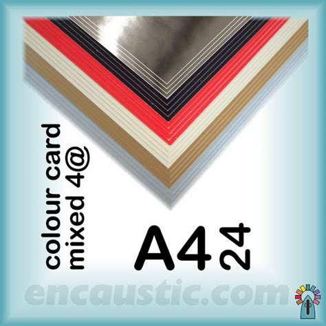mixed colour card encausticcom