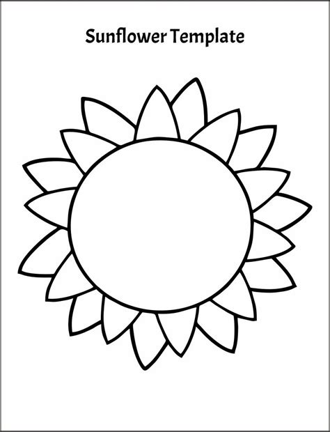 10 Best Free Printable Sunflower Patterns Printablee Fillable Form 2025