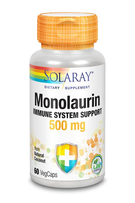 Solaray Monolaurin Mg