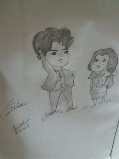 Goblin Anime Sketch Maple Leaf Scene K Drama Amino