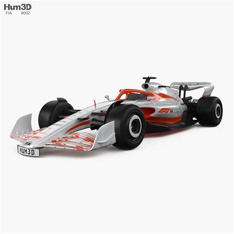 FIA F1 Car 2022 3D model - Vehicles on Hum3D