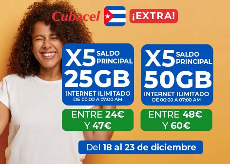 Nueva Promoci N De Cubacel Del Al De Diciembre