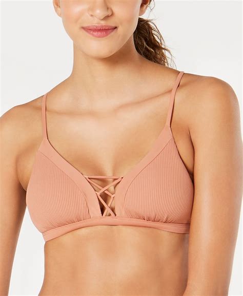 Body Glove Ibiza Ribbed Strappy Phoebe Bikini Top Macy S