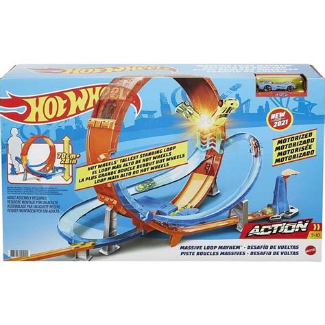 Hot Wheels Kaskaderska Gigapętla zestaw GTV14 Hot Wheels Sklep EMPIK