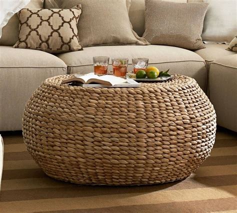 The 30 Best Collection of Round Woven Coffee Tables