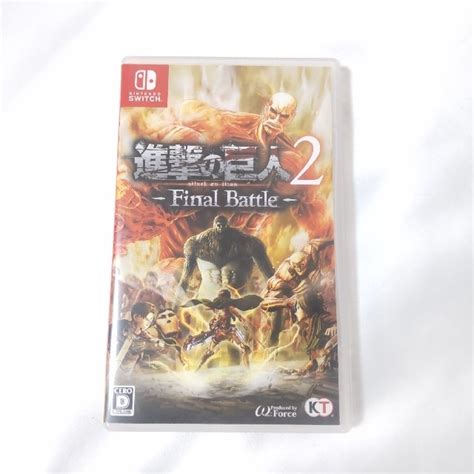 Nintendo Switch 進撃の巨人2 Final Battle Switchの通販 By Currycurrys Shop