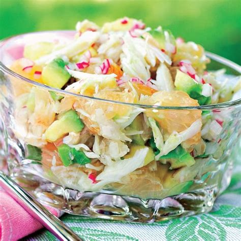 Recette Salade Des îles Au Crabe Marie Claire