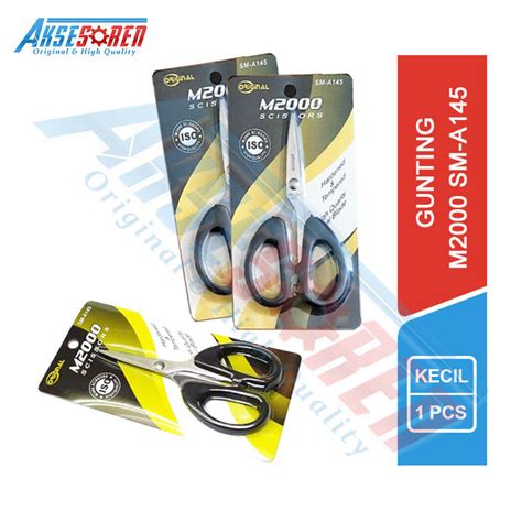 Gunting Kecil M2000 Scissors Sm A145 Gunting Kertas Kain Plastik