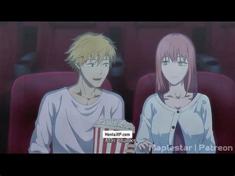 Chainsaw Man Makima X Denji Sex In Cinema Xvideos