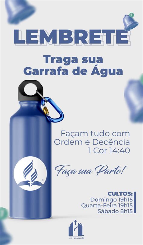 Projeto para Conscientização do uso de garrafa d'agua on Behance