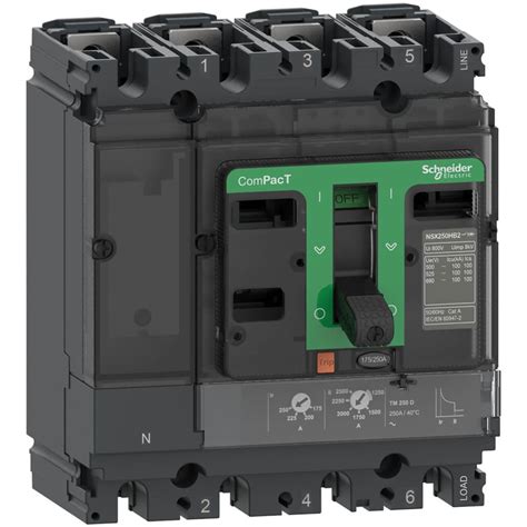Mccb Nsx100f 4p 125a 36ka C16f6tm125 Schneider Ats Official