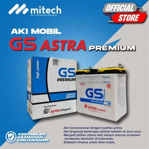 Jual Aki Mobil Suzuki Apv Gs Premium Astra Ns Z Aki Basah V Ah