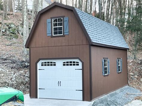 Two Story Garage Kits For Sale-Amish Garages With Lofts