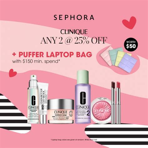 Clinique X Sephora Promotion