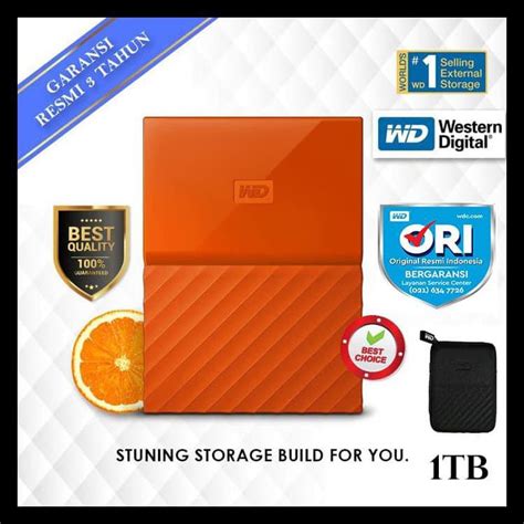 Jual Wd My Passport New 1tb Hd Hdd Hardisk Eksternal External 25 Hitam Promo Special