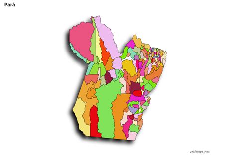 Create Custom Para Map Chart With Online Free Map Maker