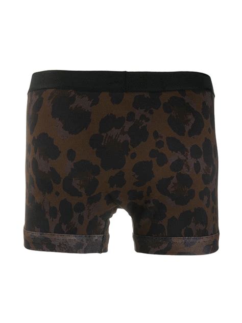 Tom Ford Leopard Print Boxers Farfetch