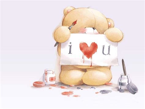 I Love You Teddy Bear Hd Wallpapers Wallpaper Cave