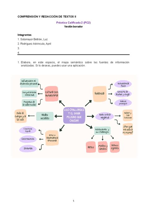 El Art Culo De Opini N Comprensi N Y Redacci N De Textos Ii Pr Ctica