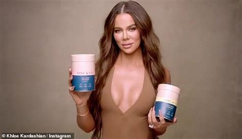 Khloe Kardashian Poses In Nude Bodysuit As She Posts Message About Being Good Enough Daily