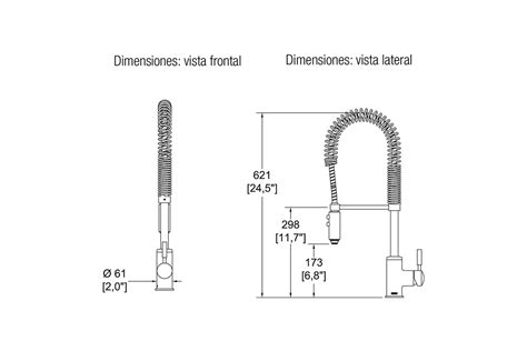 Limsa Monomando Con Salida Flexible Para Fregadero E Acabado Cromo