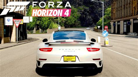 Forza Horizon 4 Porsche 911 Turbo S Test Drive YouTube