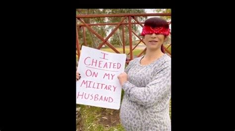 Woman Cheats On Military Husband 9gag