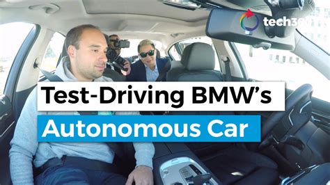 Test Driving Bmws Autonomous Car Youtube