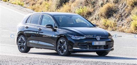 2024 Vw Golf Facelift Reveals Slimmer Headlights In New Spy Photos