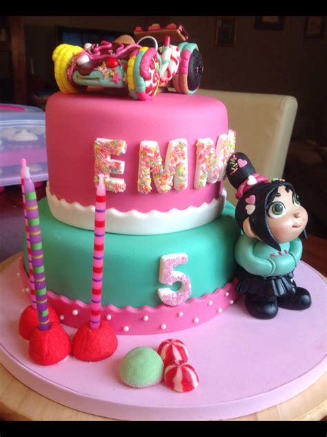 Tarta Vanellope Tartas Vanellope Vanellope Von Schweetz