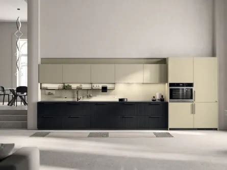 Cucina Su Misura Favilla In Rovere Nodato Di Scavolini