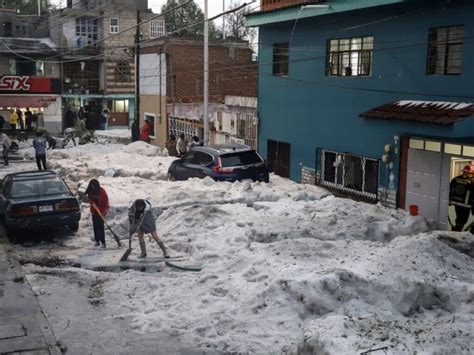 M Xico Ola De Calor Y Tormenta De Granizo Extrema En Puebla