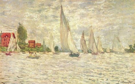 Claude Monet's six most splendid paintings of sailboats - Marine Café Blog