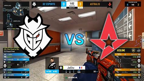 Astralis Vs G2 Esports Nuke ESL One Road To Rio 2020 CS GO