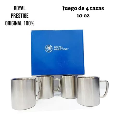 Set De Tazas Royal Prestige Original Oz En Caja Env O Gratis