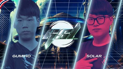 Starcraft 2 GSL2023 SS3 Gumiho T vs Solar Z ไทย YouTube