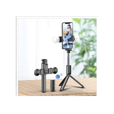 Selfie Stick 3 En 1 Tripode Control Bluetooth Oem