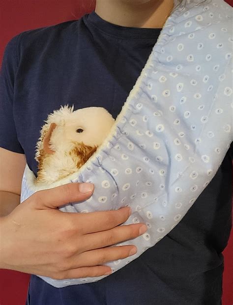 Premium Bonding Scarf Pet Sling Perfect For Guinea Pigs Rats