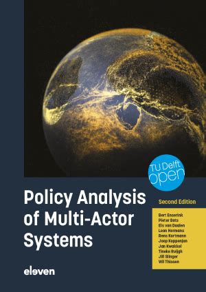 Policy Analysis Of Multi Actor Systems Book TU Delft OCW