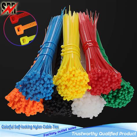 Colorful Self Locking Nylon Cable Ties China Colorful Strong Self