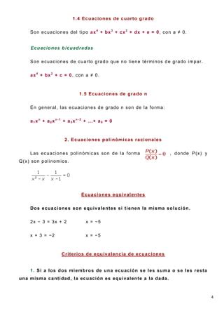 Teoria Ecuaciones Con Ejemplos Resueltos PDF