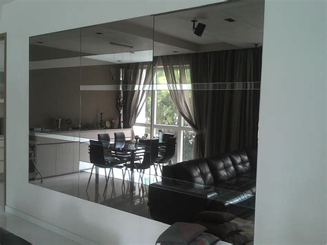 Grey Tinted Mirror Glass Point Construction Pte Ltd