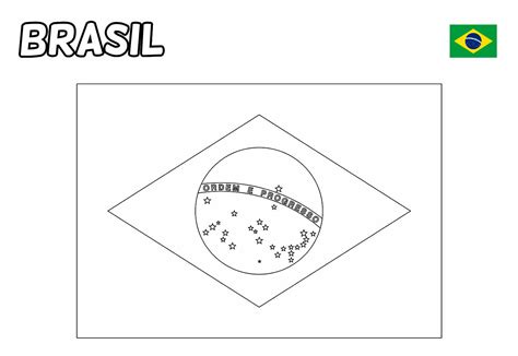 Total 65 Imagem Desenhos Bandeira Do Brasil Para Colorir Vn