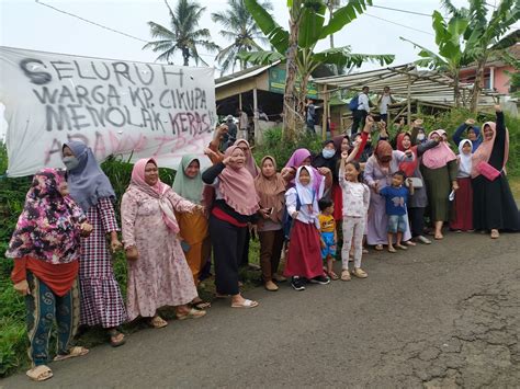 Warga Cikupa Menolak Tegas Pembangunan Tpst Cilame